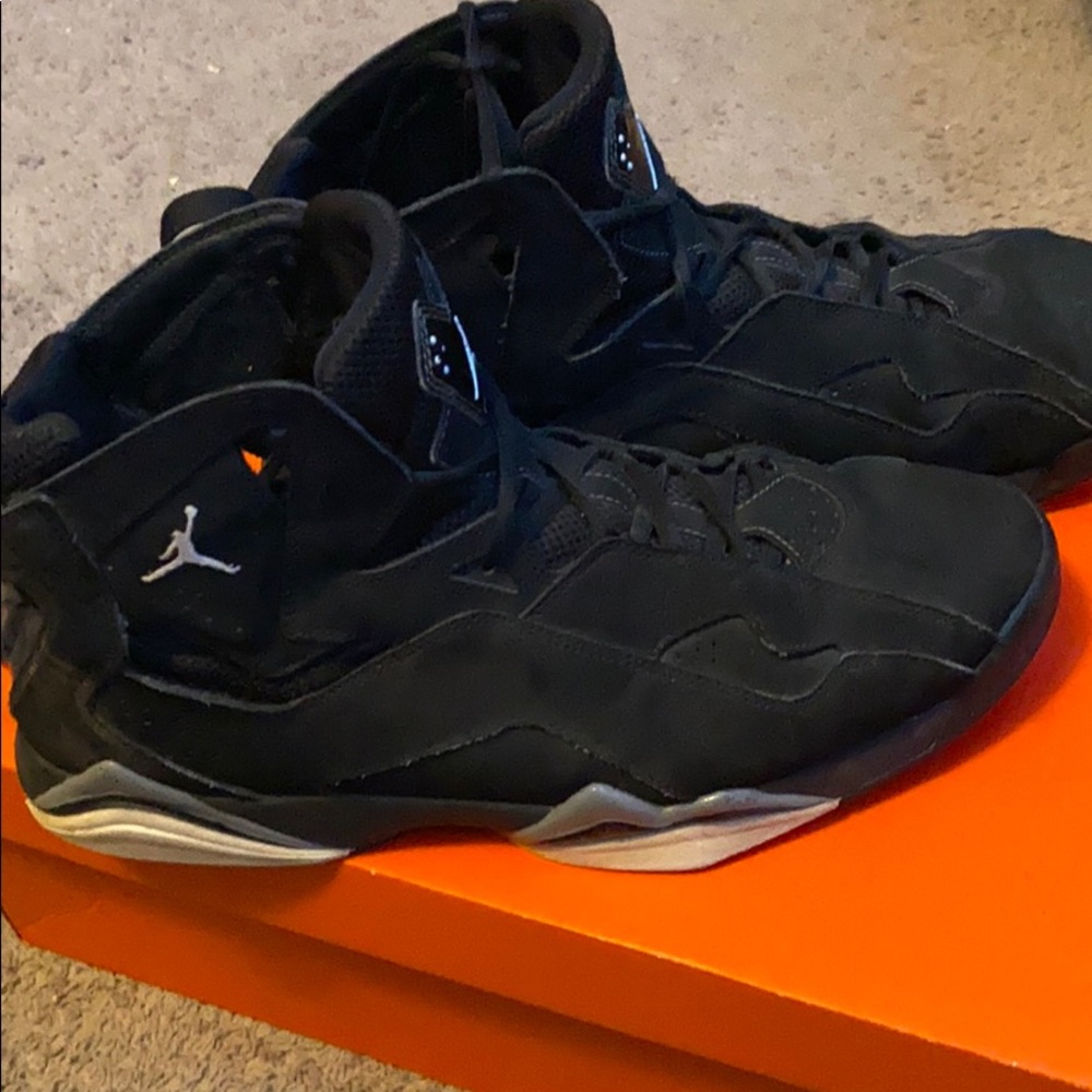 Jordan True Flights Black/White/Grey